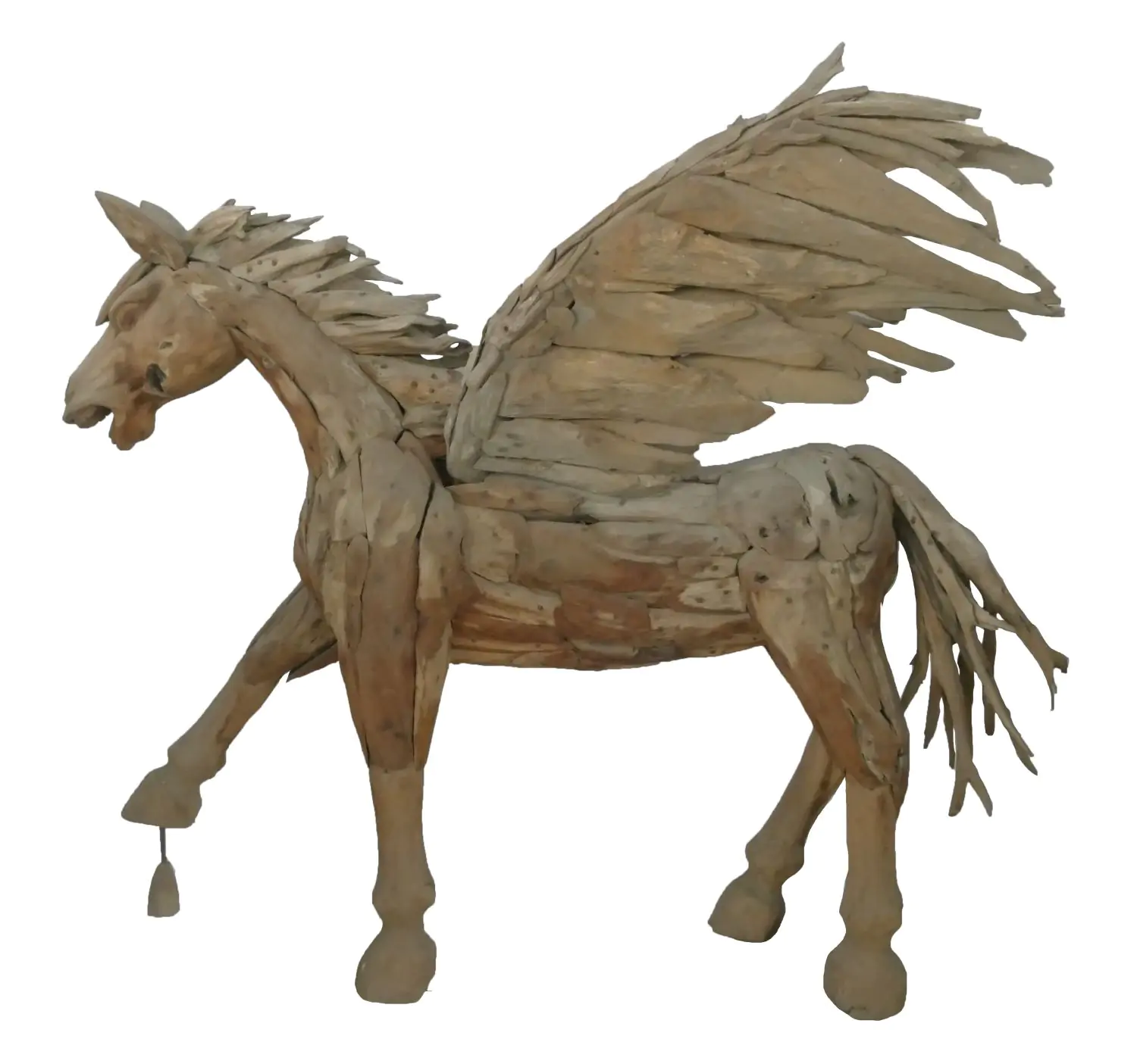  Product image 1 of the product “Mythical Pegasus - Horse with Wings. The wings are removable. About 160cm length and 153cm height. ”
